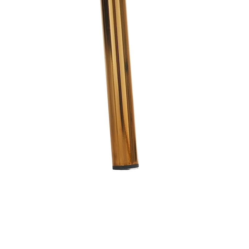 Beige & Gold Modern 20" Barstools (Set of 2)