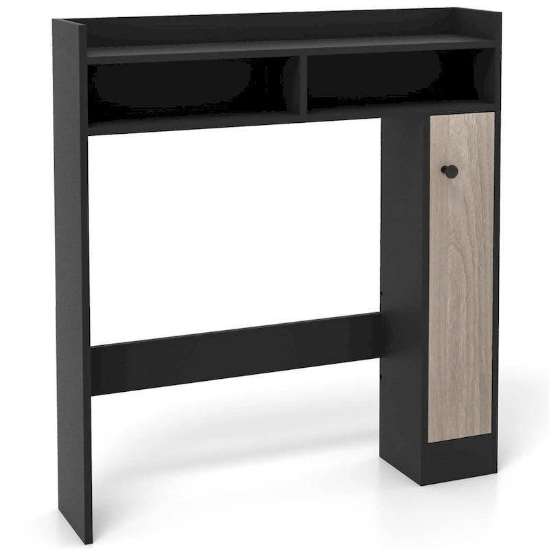 Over-the-Toilet Bathroom Storage Cabinet with 2 Adjustable Shelves