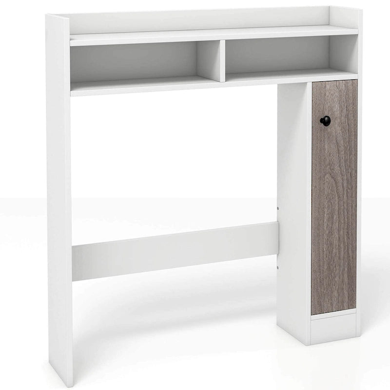 Over-the-Toilet Bathroom Storage Cabinet with 2 Adjustable Shelves