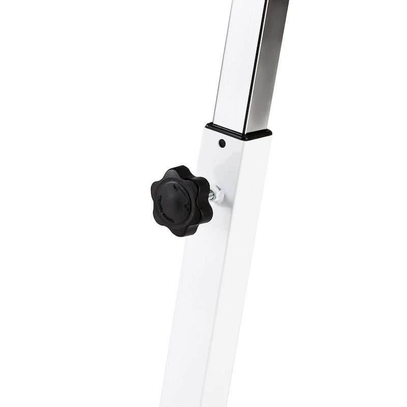Height Adjustable Mobile Laptop Desk Cart with Locking Wheels