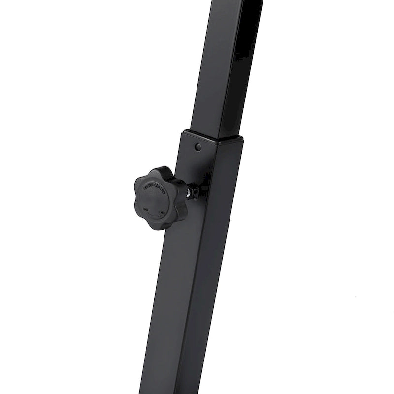 Height Adjustable Mobile Laptop Desk Cart with Locking Wheels